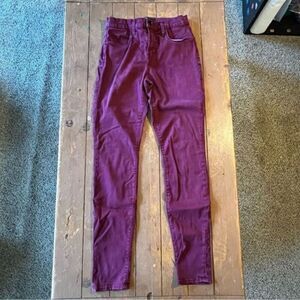 J Brand Maria Skinny Jeans Denim Mid Rise 4 Pockets